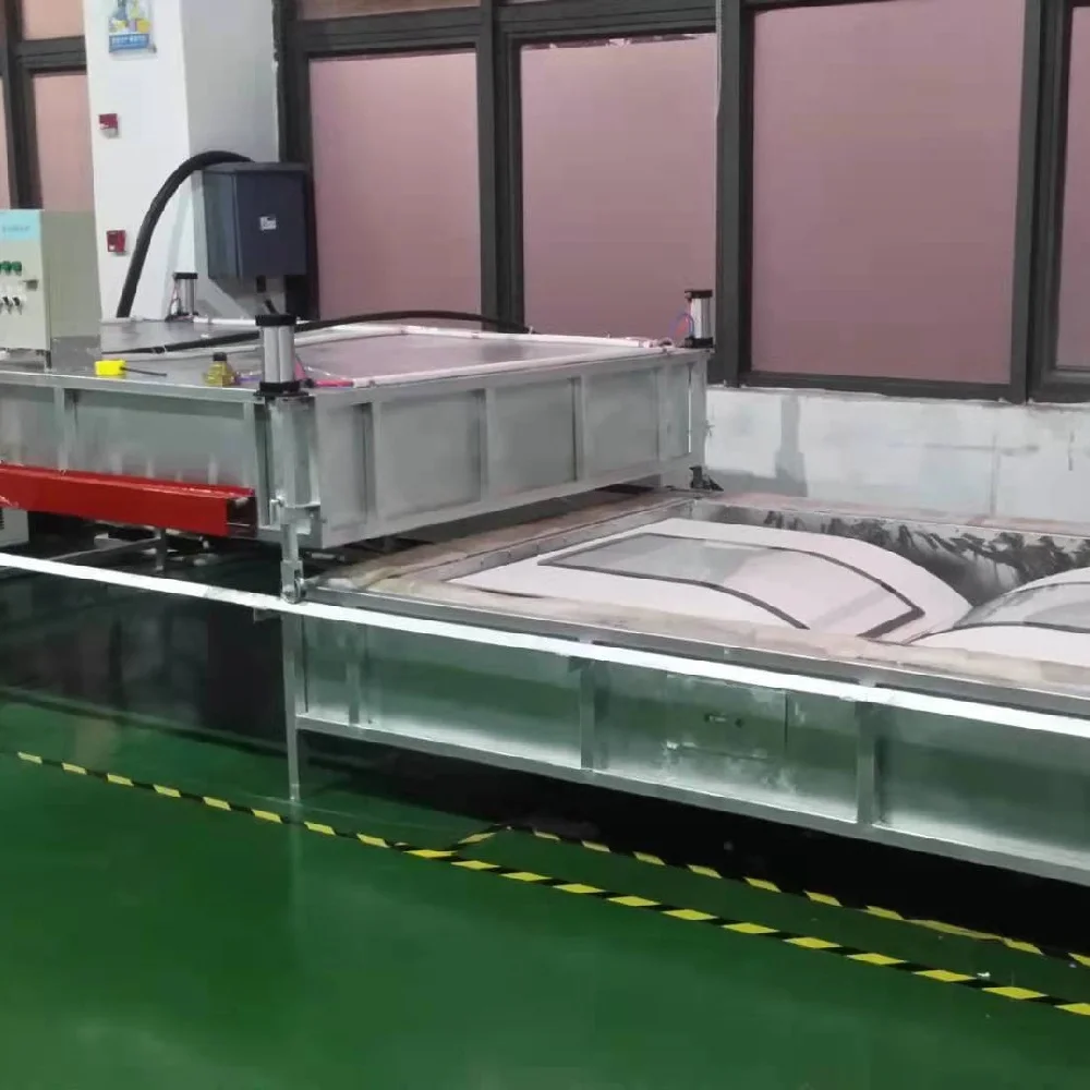 Машина для изгиба стекла, используемая для аквариума/Витринного шкафа/поручня/настольной горячей печи, изогнутая печь для изгиба стекла