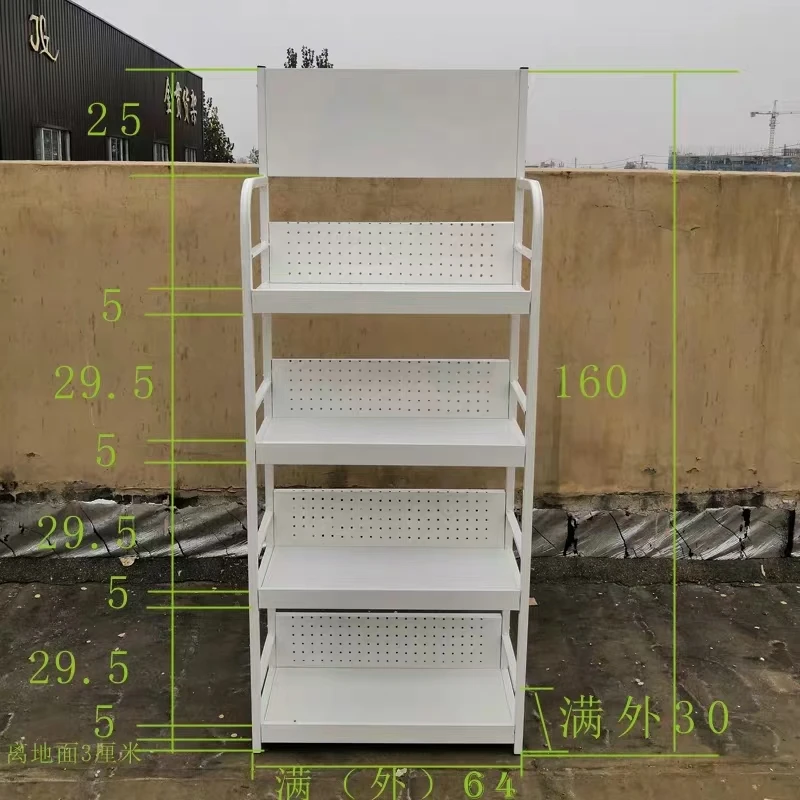Free Standing Motor Oil,Gas Metal Shelf Car Shop Oil Display Rack