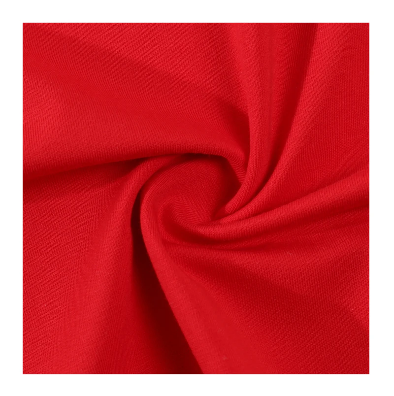 
Wholesale customization 95% cotton 5% SPANDEX blank, knitted t-shirt can be printed logo 
