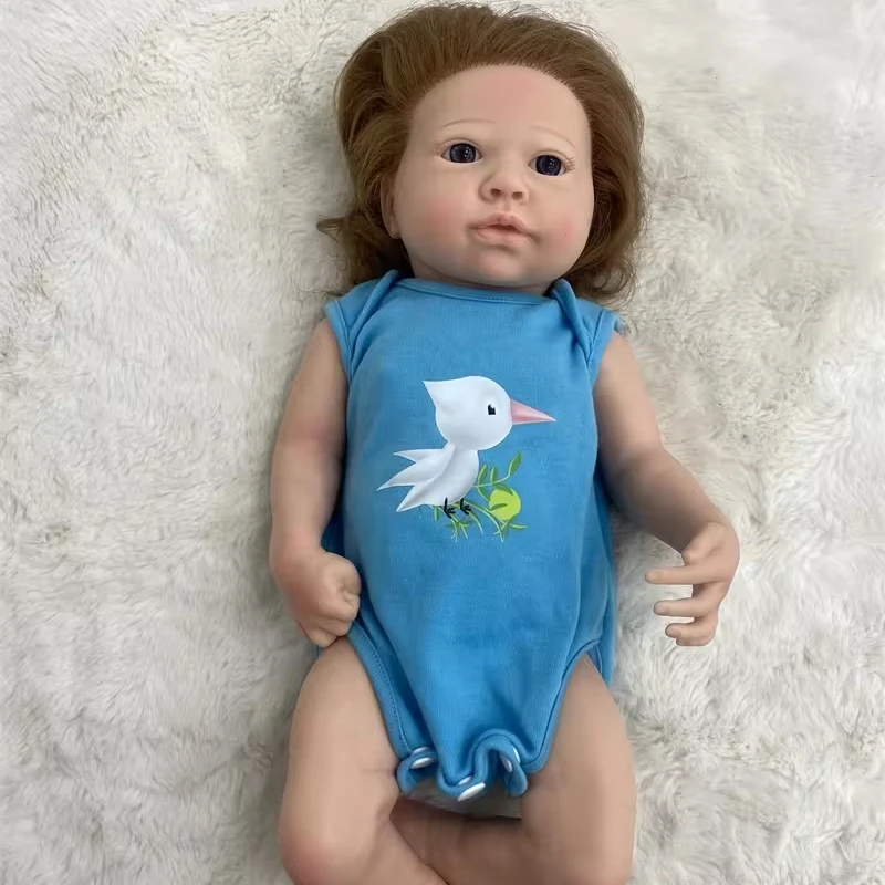 Полностью силиконовая кукла Reborn белая кожа Детская не виниловый материал реалистично выглядит настоящая Baby