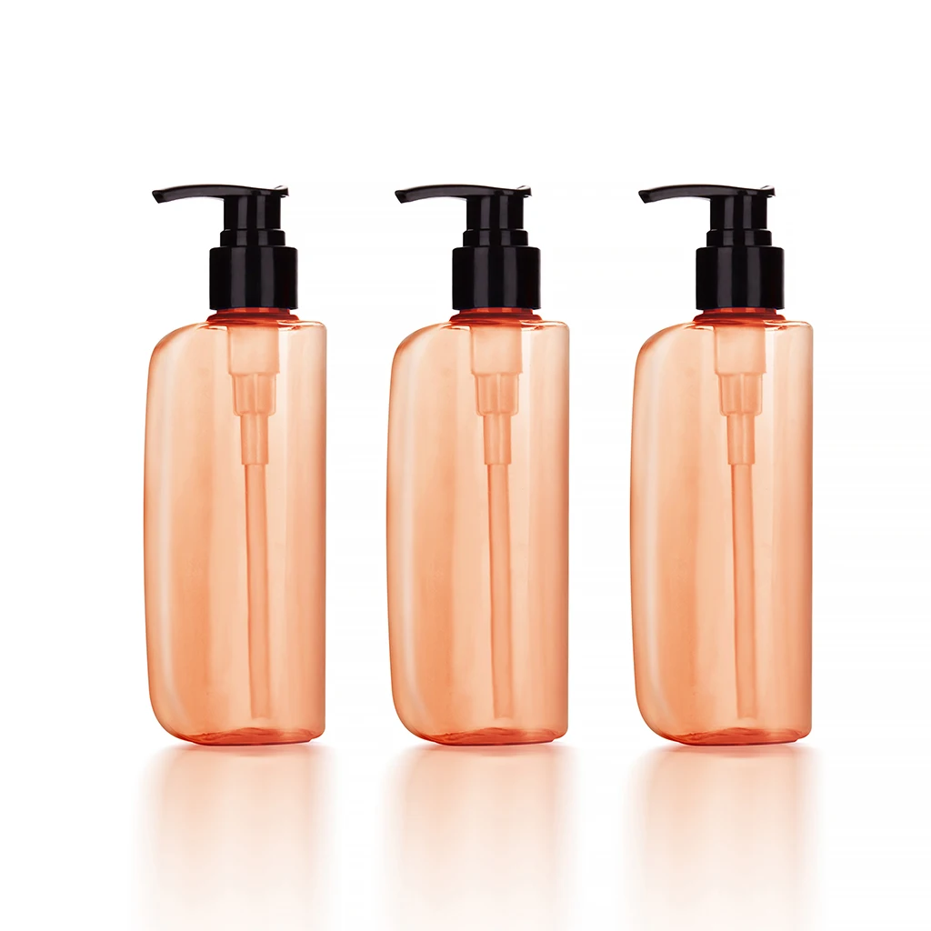 150ml PET Plastic Empty Plastic Bottle For Shampoo And Conditioner With Pump Dispenser