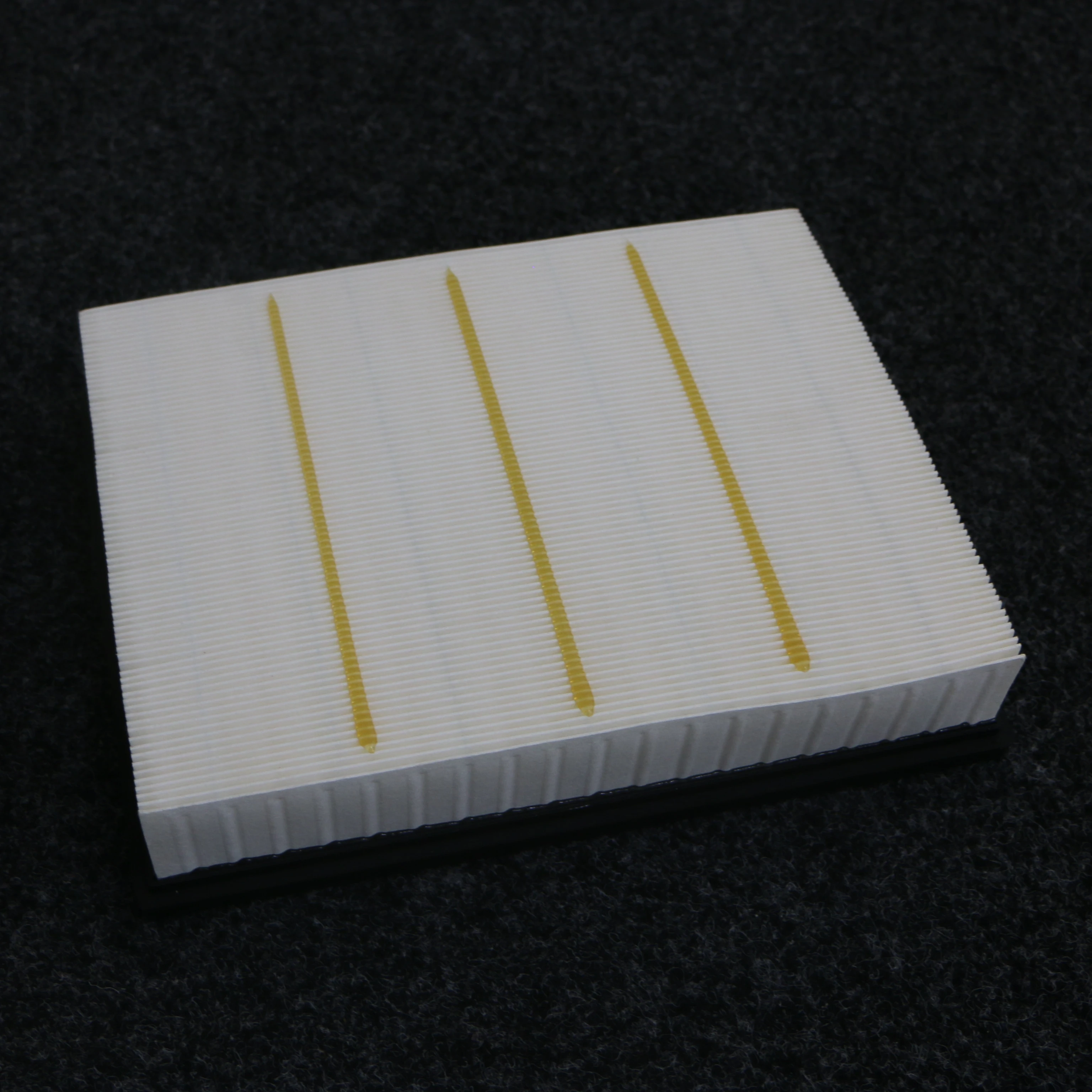 manufacturer acrylic resin cellulose wood pulp automotive flame-retardant  air filter paper