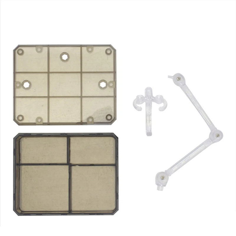 4 colors assemble Doll Mini action Figure Display holder Stand