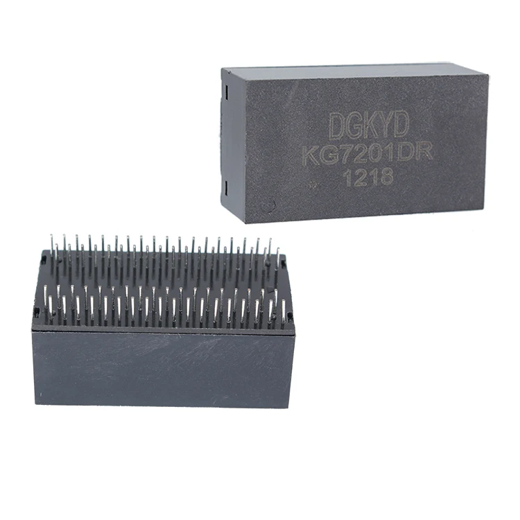 KG7201DR quad ports gigabit ethernet transformer module