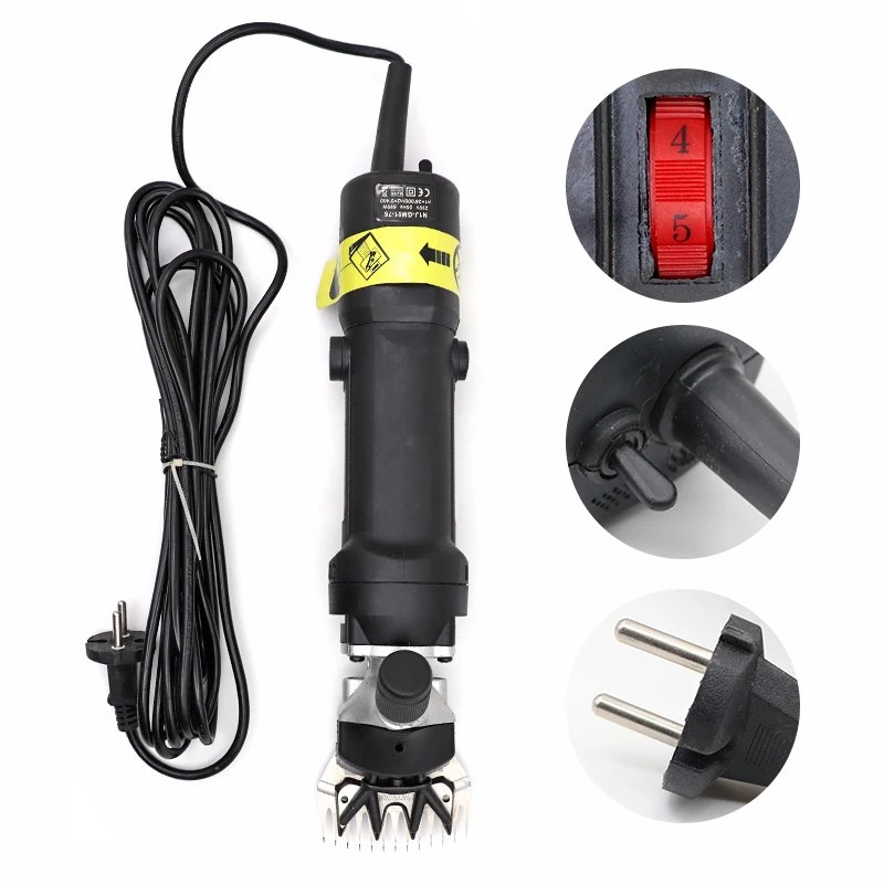 Electric Sheep Clipper Sheep Shearing Machine Speed Adjustable Goat Sheep Electric Wool Shears