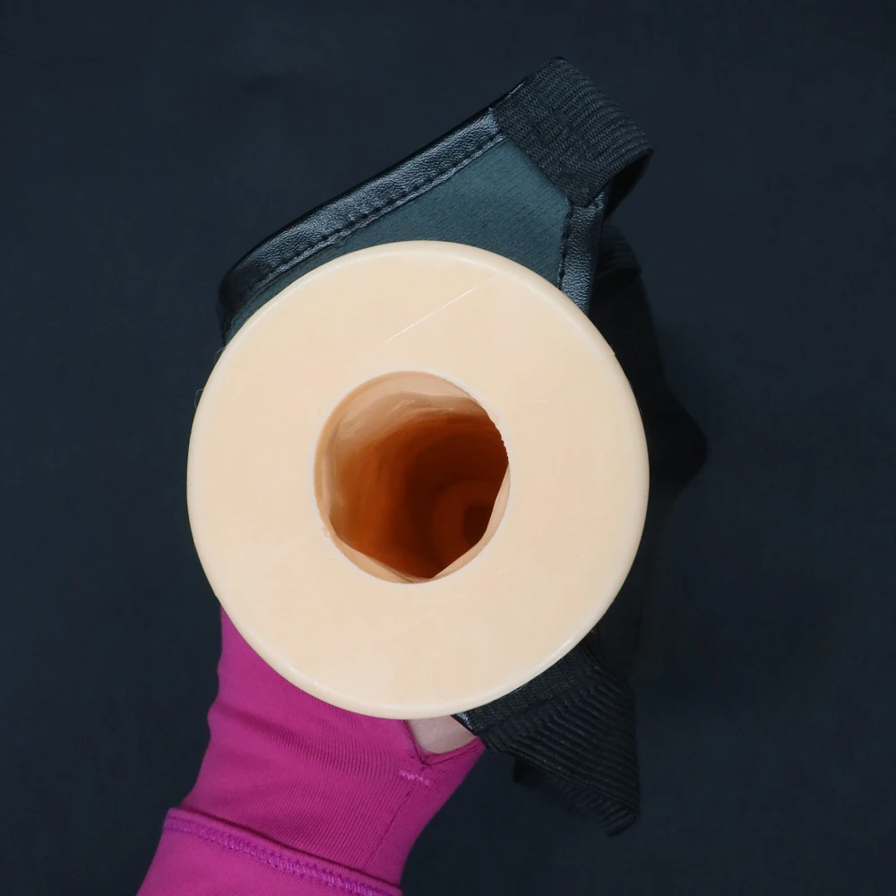 Harness Strap On Silicone Dildo G Spot Stimulator Detachable Dildos Hollow Strap On Dildo For Men Artificial Penis