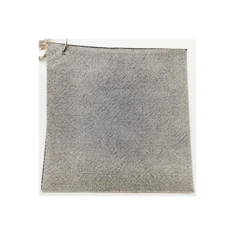 LXJX1877 2022 Plain Weave Fabrics Black Natural Flax Soft Fabric Textile 63% Cotton 37% Linen Sofa Fabric