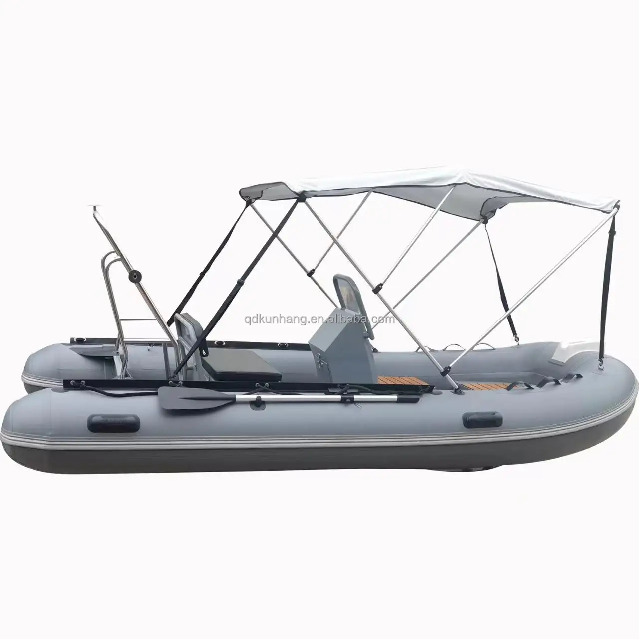 Лидер продаж, высокоскоростное ребро 6 емкостью, 380 рыболовный Алюминиевый жесткий корпус с надуваемым нагрудным катером для продажи
