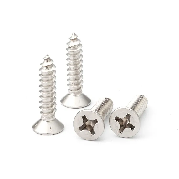 Steel/Stainless Self-tapping Screw Fasteners China Factory Wholesale Customized for Industrial and Household