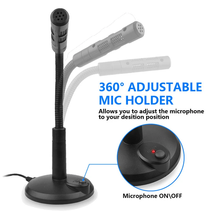 SONCM 3 5 мм конденсаторный микрофон ПК компьютерный