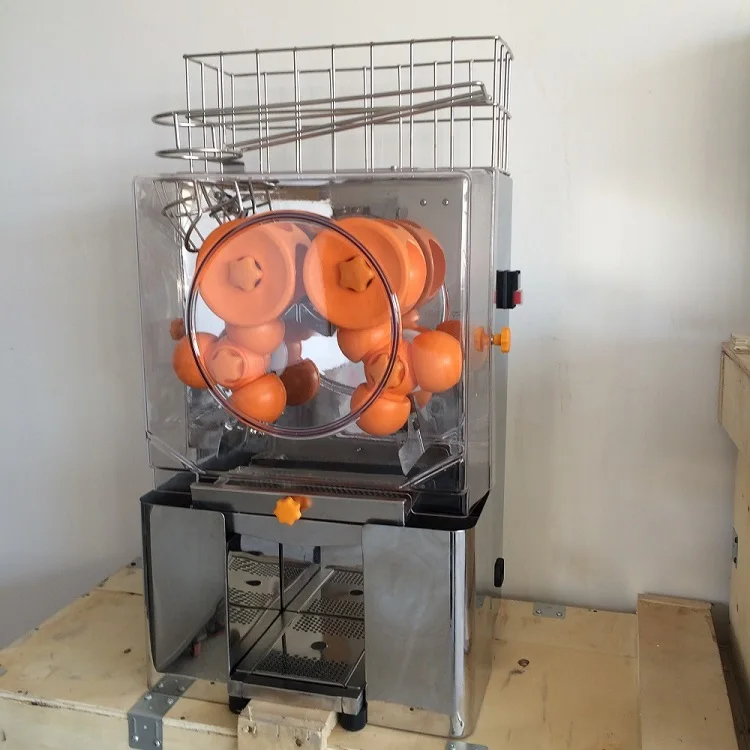 Commercial fully automatic pomegranate juice squeezing machine Fresh orange juicer Supply voltage 110V in the U.S.