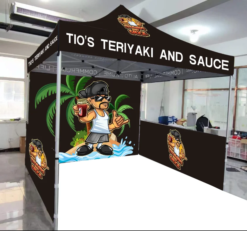 Custom 10x10 10x20 20x20 Steel Aluminum Frame Canopy Trade Show Tent Pop Up Outdoor Event Advertising Tent For Events Canopy