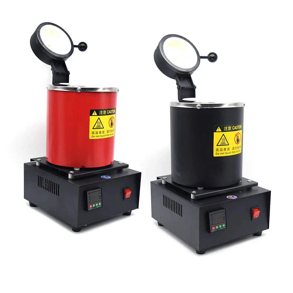 Самая низкая цена золотоплавильная печь 1400 Вт 2000F Цифровая ...