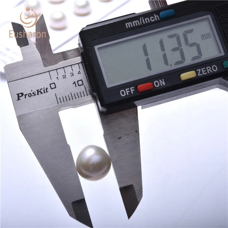 Оптовая продажа по низкой цене подходящей парой носков 9-13 мм AA Белый Эдисон круглый свободные барочного жемчуга для серьги