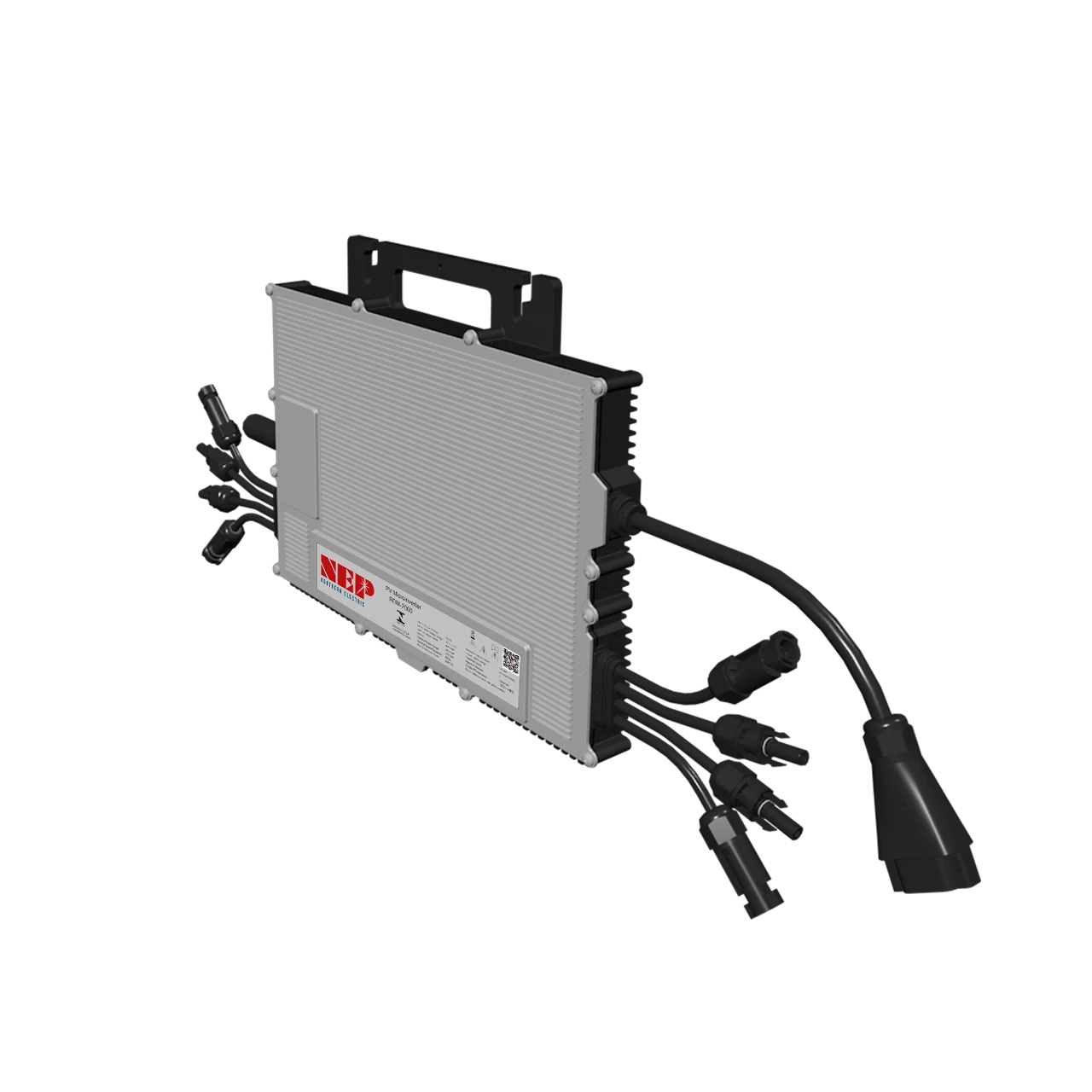 NEP Hot Sale BDM-2000 2000W Balcony Daisy Chain Solar Micro Inverter MPPT 22-55V Single Phase Three on Grid