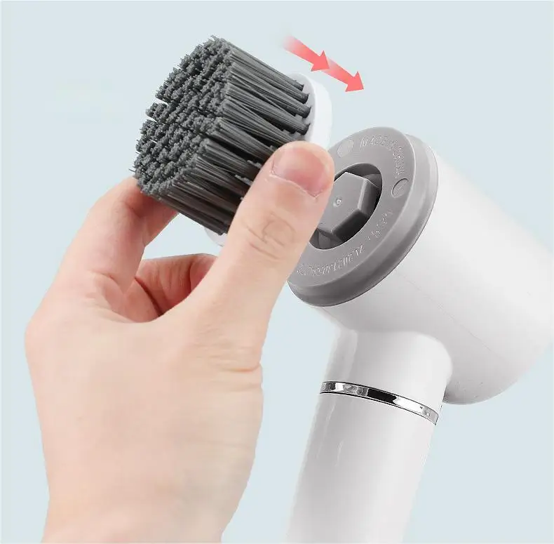 Litebird Electric Spin Scrubber Brush Cordless Magic Power Scrubber Handheld 3 In 1 Electric Cleaning Brush For Kitchen
