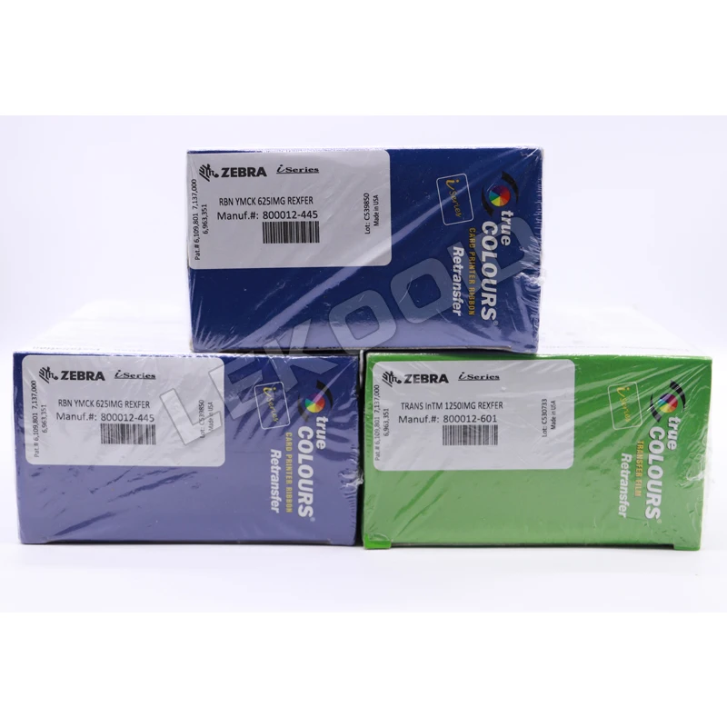 Цветная лента Zebra ZXP Series 8/9 YMCK 800012-445 - 625 принты