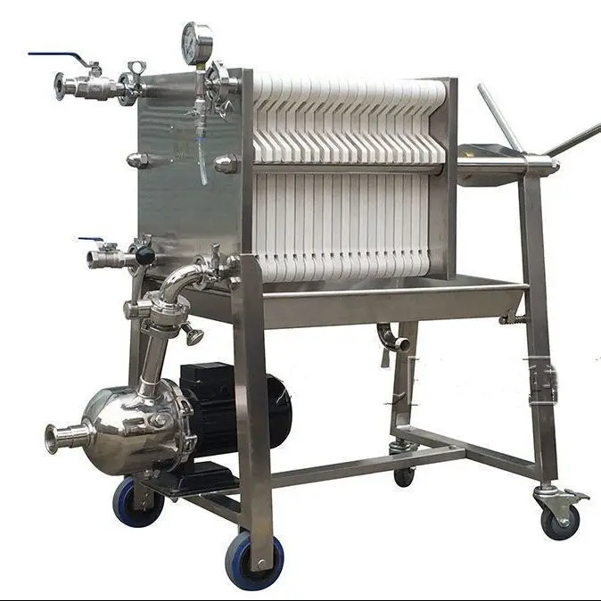 Полиэфирный вакуумный ленточный фильтр пресс травяной экстракт машина