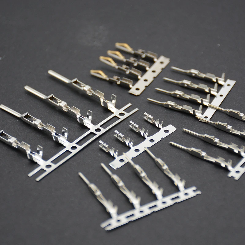 Обжимные клеммы Naked crimp 282404-1 клемма pcb латунный разъем питания