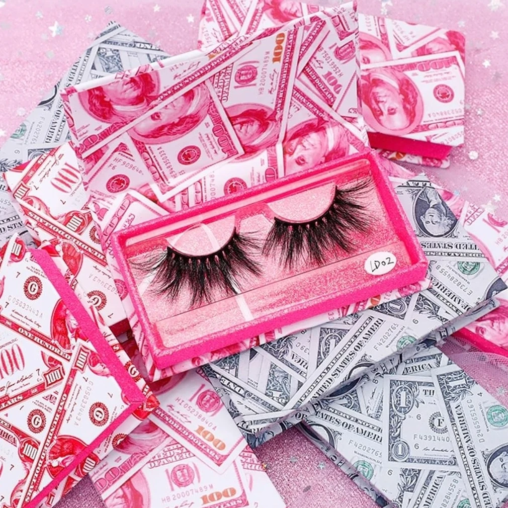 
Meiya 25mm full strip mink eye lashes, 5pairs 3D faux mink eyelashes vendor ,wholesale mink eyelash packaging box custom 