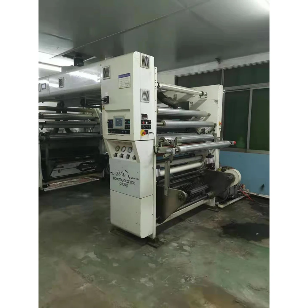 
Used solventless film laminating machine Nordmeccanica 