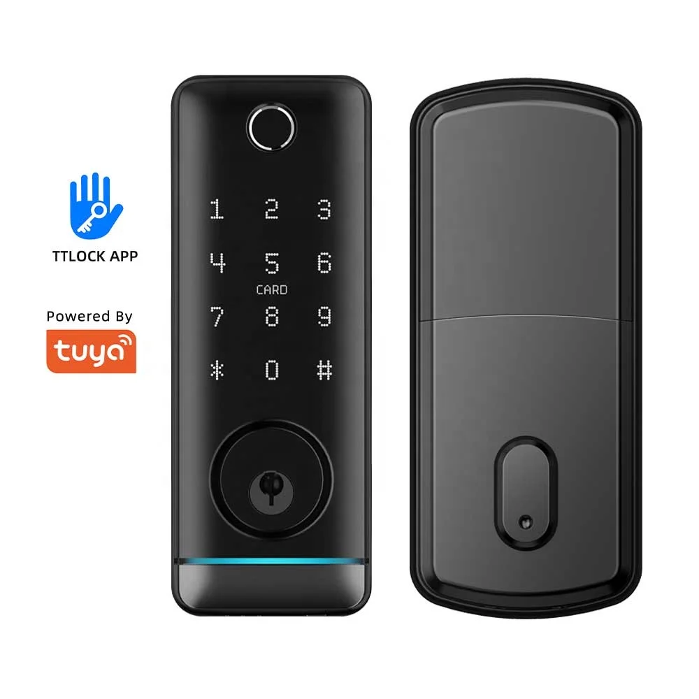 Office Home Electronic Door Locks Manufacturers Password BLE Smart Lock With APP TTlock For Smartphone