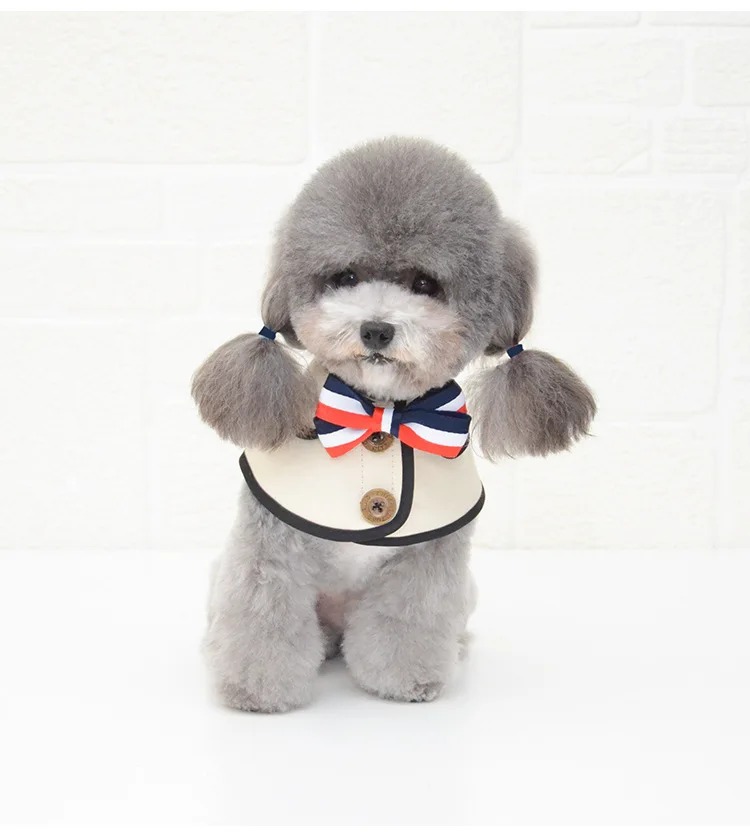 Wholesale Custom Pet Collar Cape Saliva Towel Cute Cloak Costume Pet Cloak