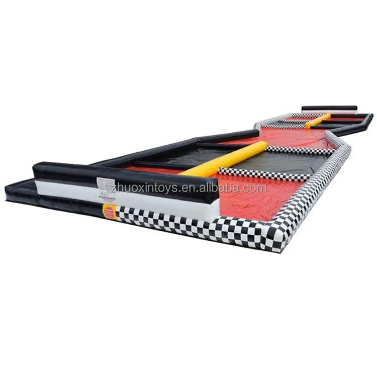 inflatable zorb ball race track competition game