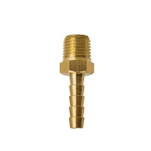 brass hose barb elbow 90degree hose tail connector male thread push in hose barbed pipe fittings adapter air gas fttings