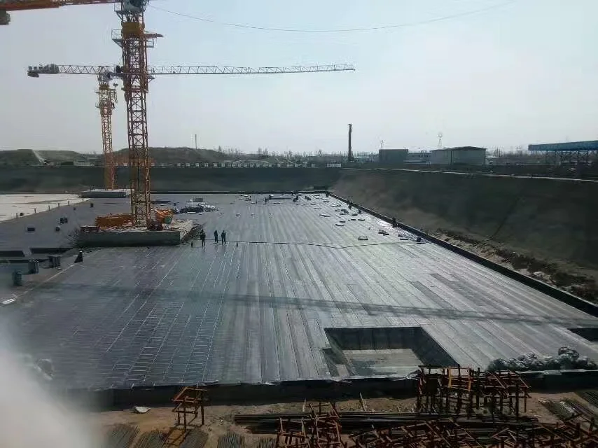 ECO-friendly EPDM Fabric Waterproof Rubber Membrane EPDM Waterproof Geomembrane Asphalt Pond Liner