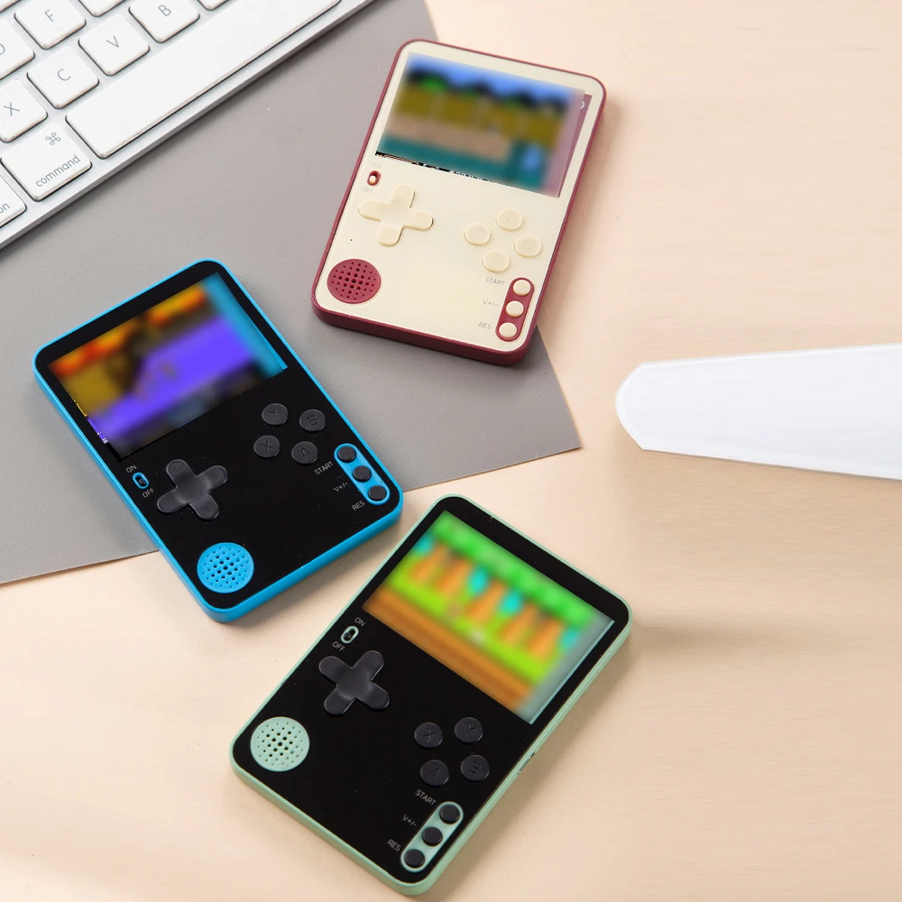 Hot Selling K10 Mini Portable Card Video Game Console Game Player Built-in 500 Classic Games Console