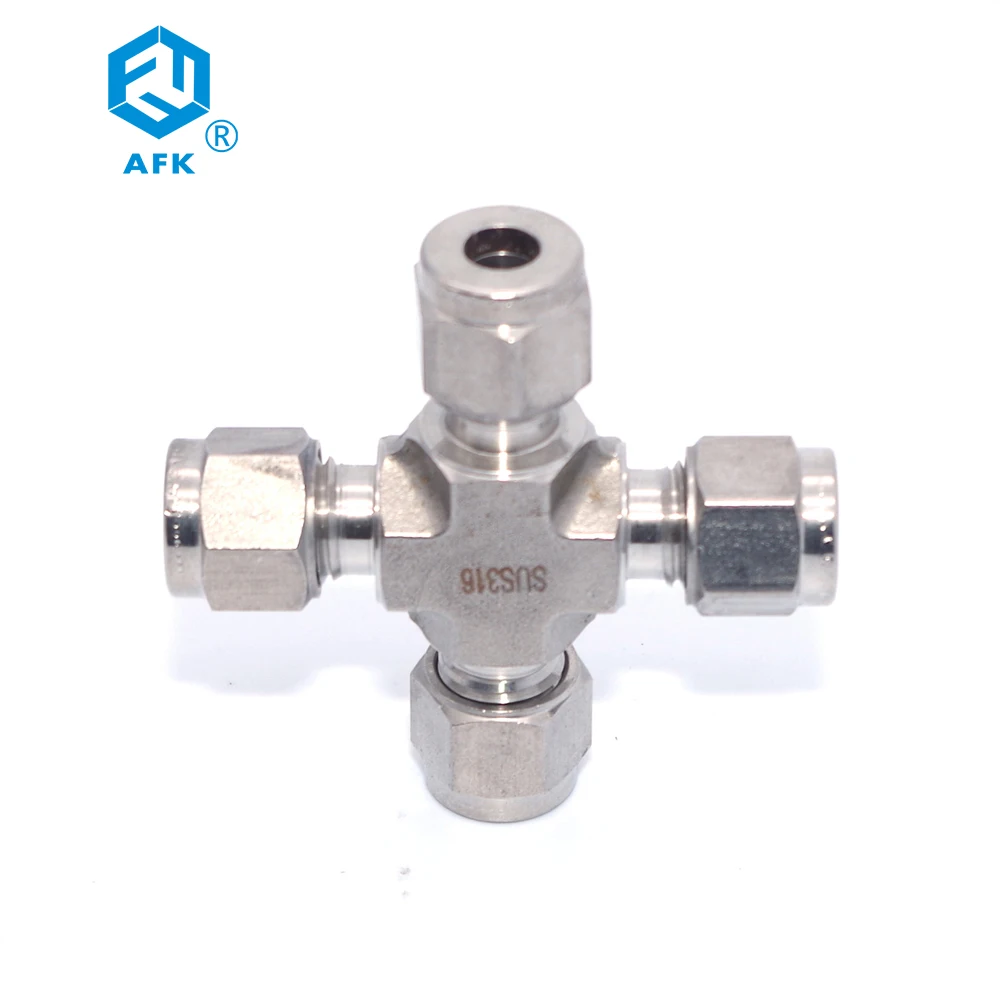 SS316, SS304 Hexagon 3000psig OEM,ODM CN;GUA Cross Pipe Fitting Gas Forged 4 Way Stainless Steel for Natural 3000 Psi 6000psi CE