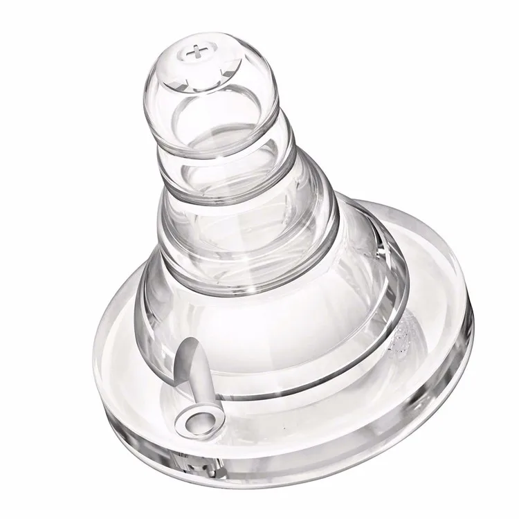 Manufacturer Wholesale Baby Bottle Nipples Teats Silicone Baby Feeding Pacifier Latex Nipple for Standard Milk Nipple