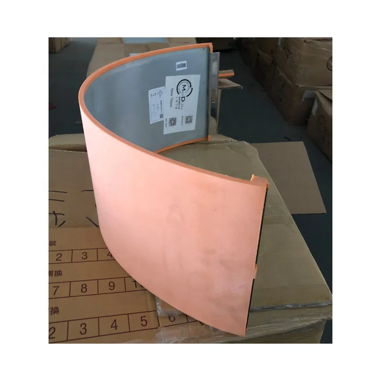 Rubber cover mat for rotary die cutter flexo printing machine