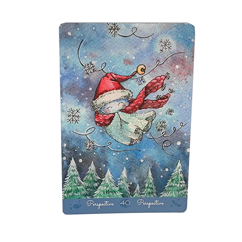 Wholesale Custom Buy Silver Shine Foil Tarot Playing Cards Own Printing Design Paper Material Logo Customization Packaged in Box