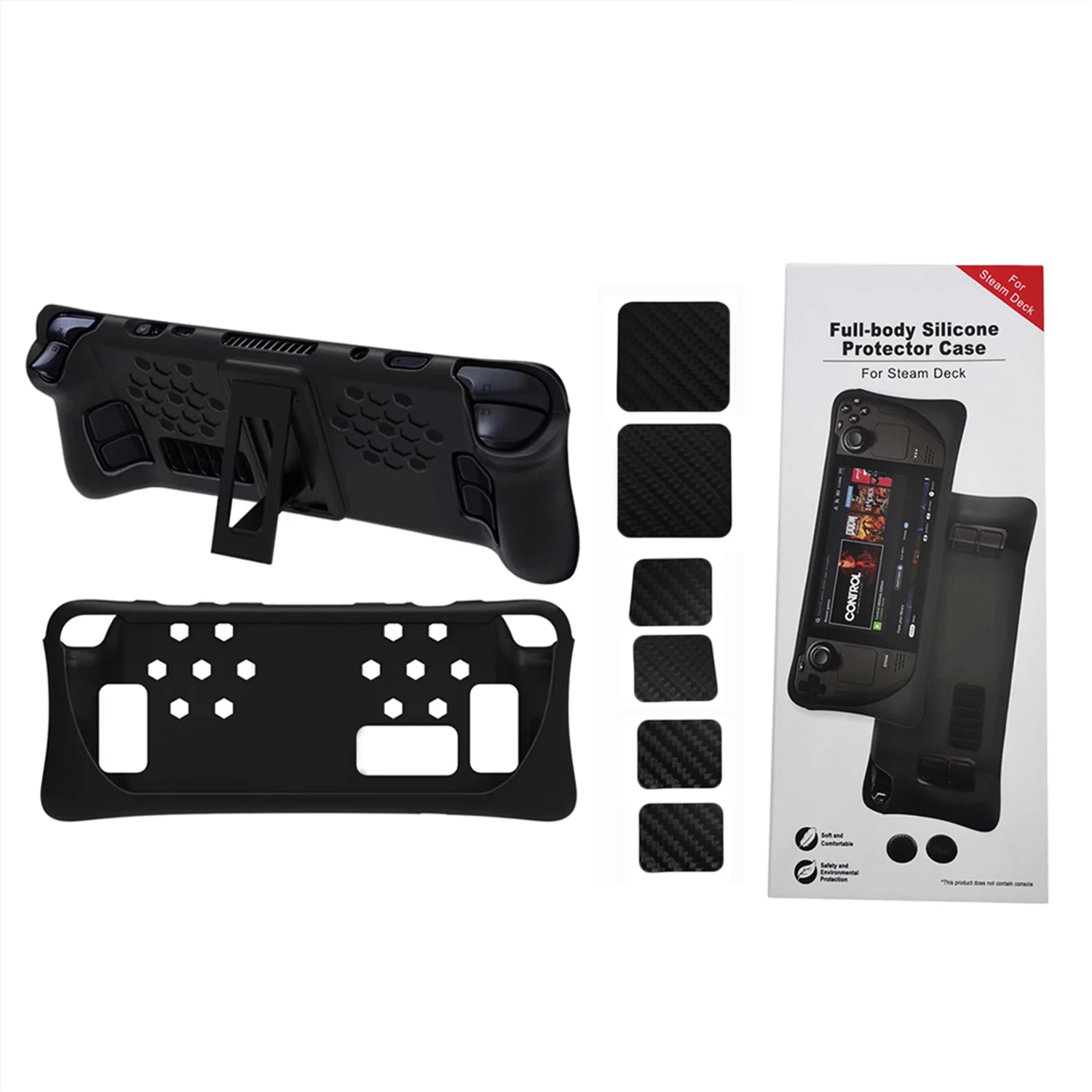 Portable KickStand full protection For Steam Deck Game Console  Adjustable Holder Base For Steam Deck Bracket