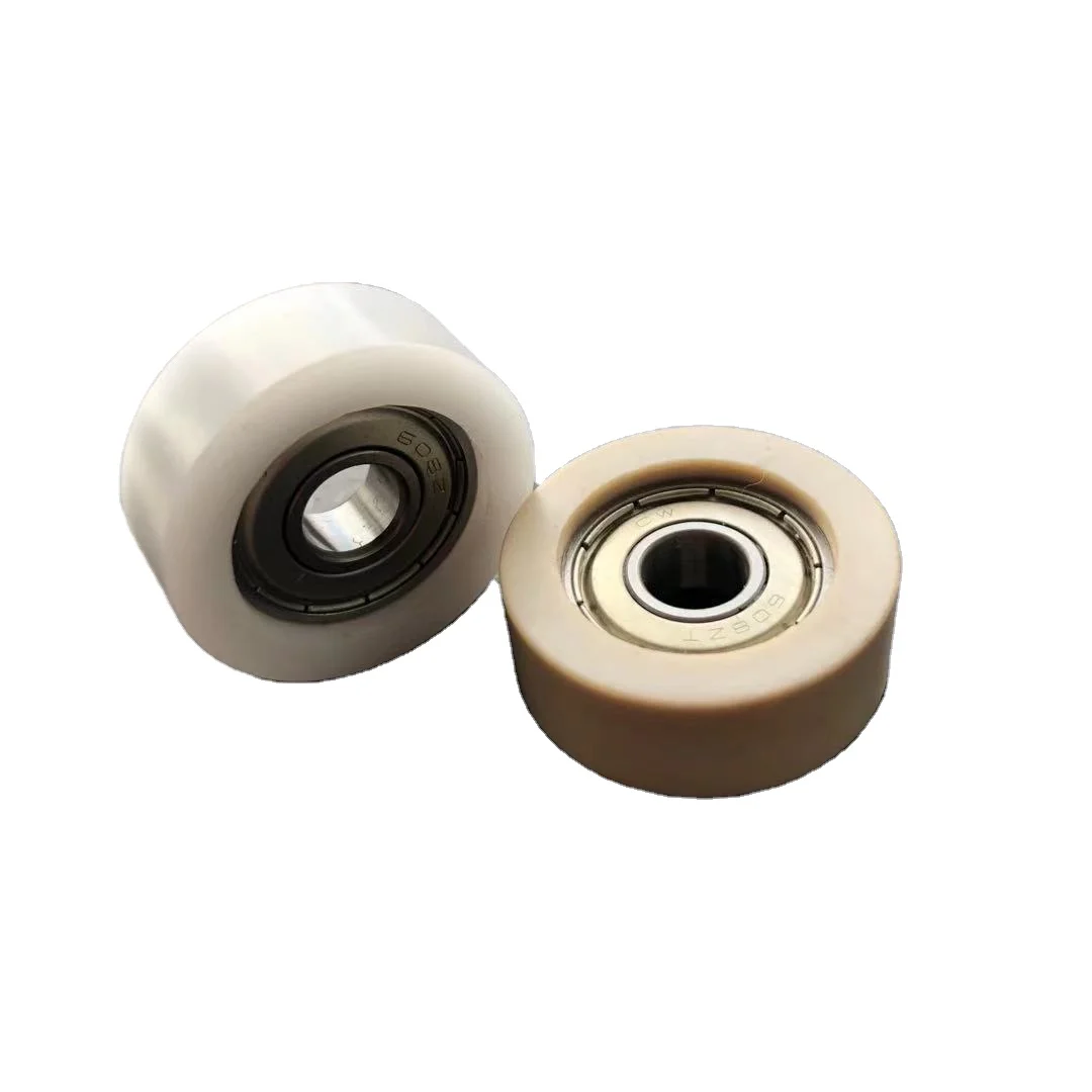 OEM пластиковый шкив u или v канавка шкив с подшипником под заказ пластиковый нейлоновый шкив