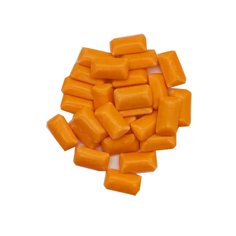 Chewing Gum Wholesale Candy Orange Flavor Pillow Chewing Gum