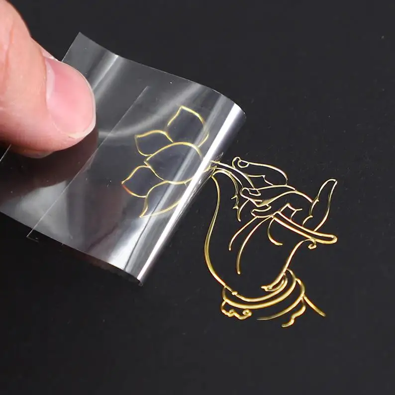 Small batch personalized custom gold mobile phone back cover mobile phone case decorative metal sticker bump