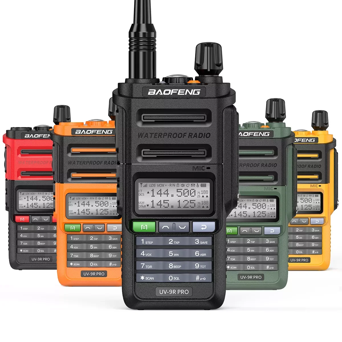 handheld walkie-talkie walkie talkie ba ofeng UV-9R PRO  UV-9R dual band Walkie Talkie