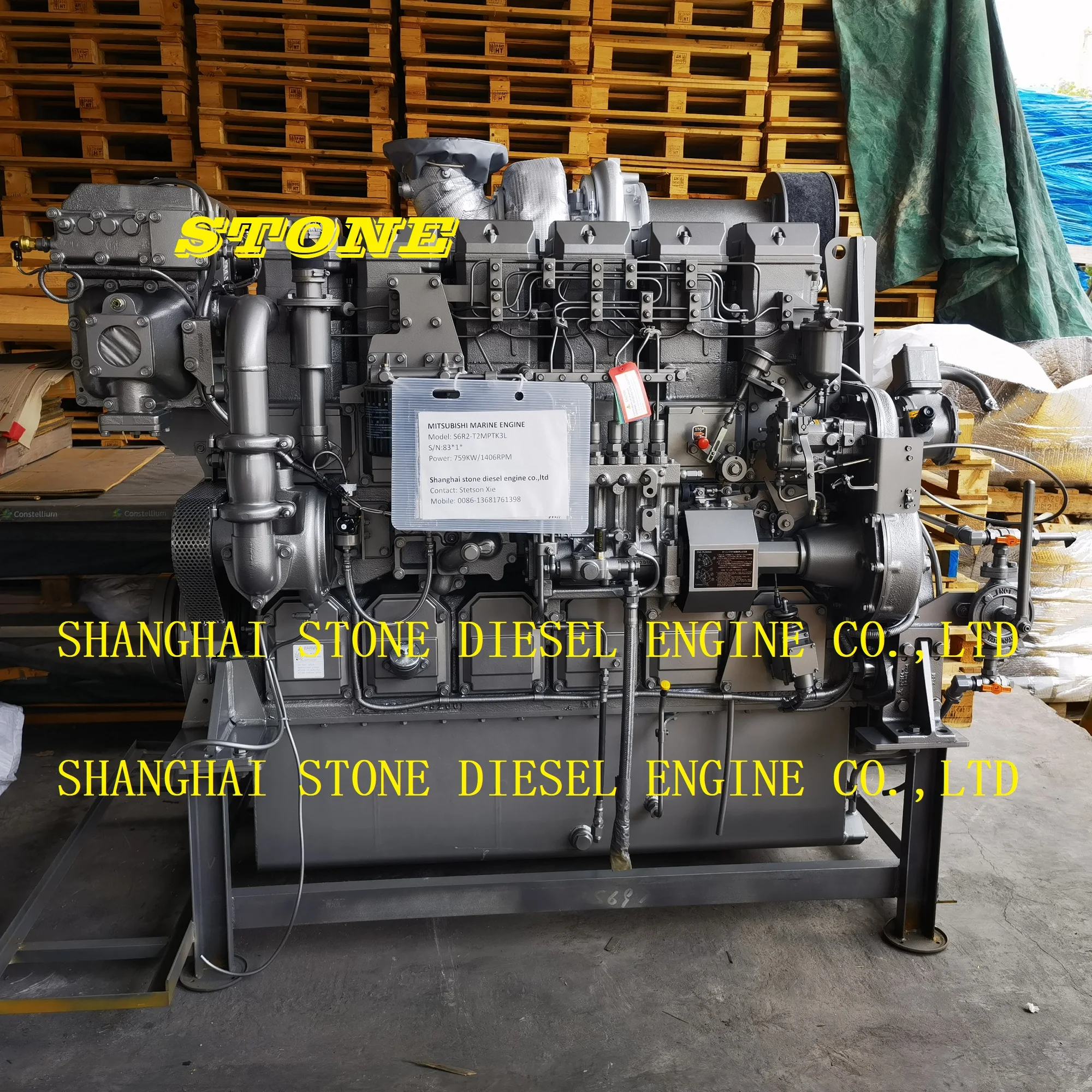 Mitsubishi marine engine S6B3-Y3MPTAW S6A3-MPTA S6A3-MPTK