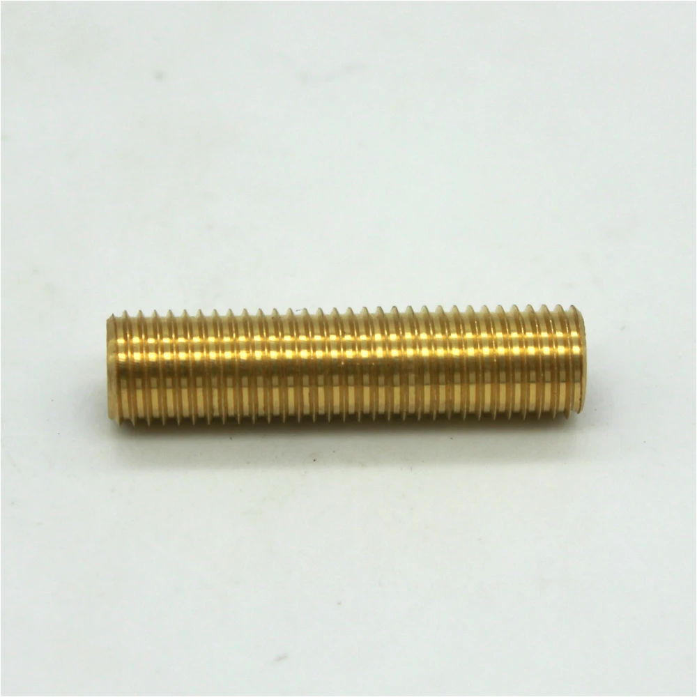 Bush Swiss Screw Lathe Machining Part Brass Female Threaded Insert