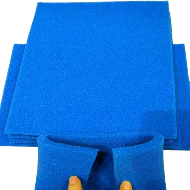 Less silicone  blue foam sheet thickness 5mm 7mm 10mm DZSBF for Ironing table
