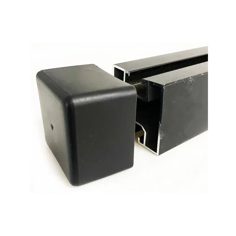 Popular Solar panel mount rail end covering pv roof rail end cap- solar system standard rail end protect