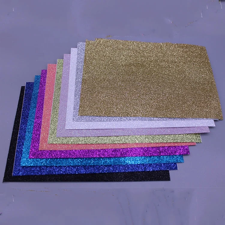 Wholesale Factory Supply Multicolored Crafts Book Glitter foam paper Adhesive tape roll