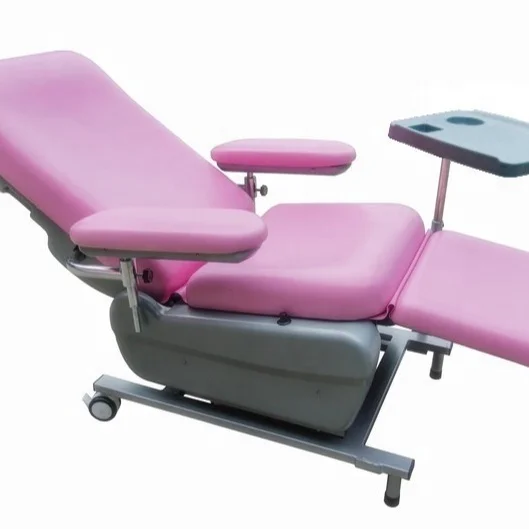 Biobase China In Stock Patient collect hospital Manual or electric adjustable blood sampling chairs