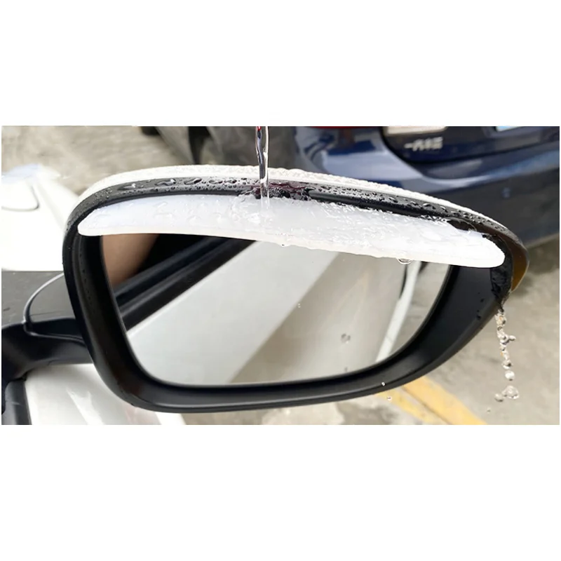 car rearview mirror Silicone water baffle Car mirror reflector windshield baffle Car general model silicone water baffle