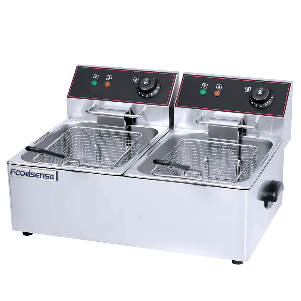 Commercial fish potato plantain chips fats fryer frying machine electric turkey industrial deep fryer
