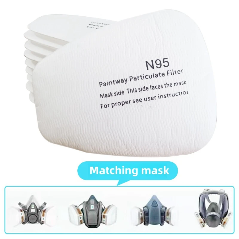 Gas mask accessories disposable anti-static high-efficiency adsorption filter cotton