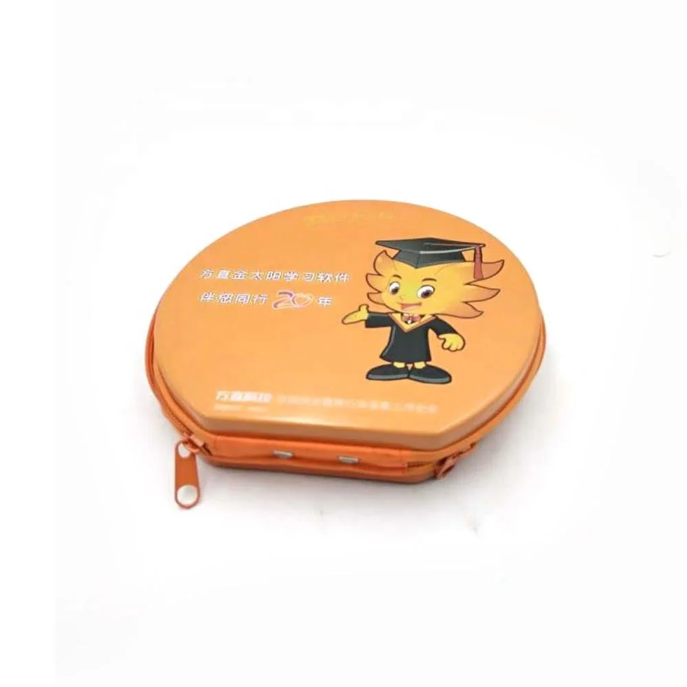 Factory wholesales custom CD/DVD tin can case empty disc box